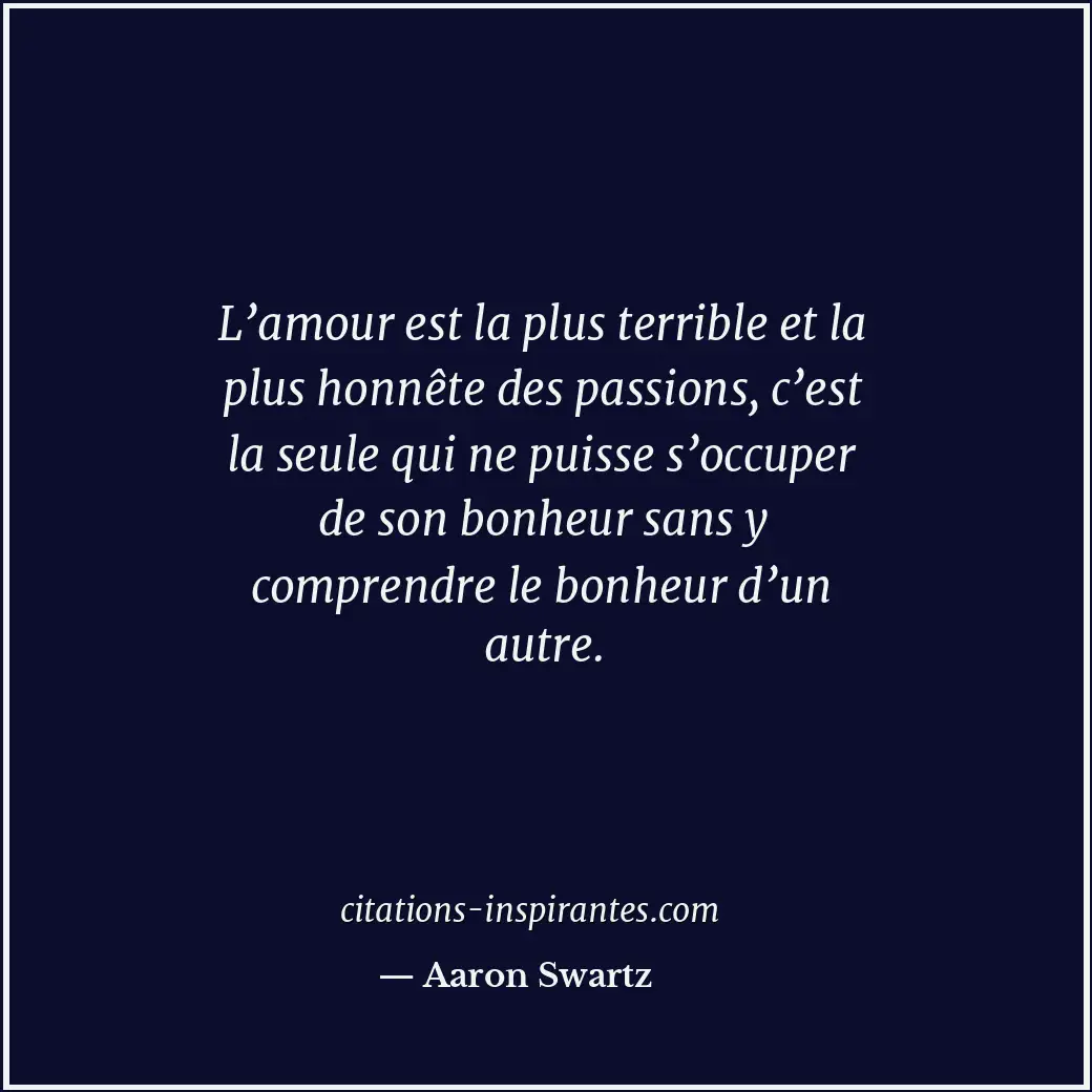 Citation de Aaron Swartz