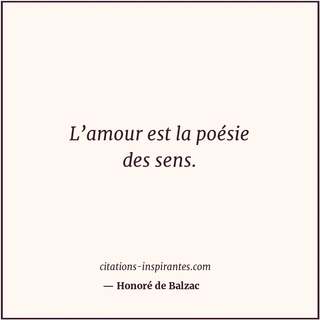 Citation de Honoré de Balzac