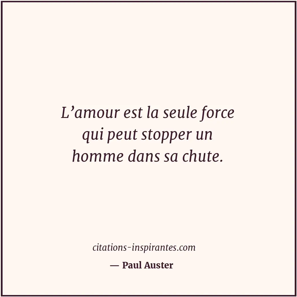 Citation de Paul Auster