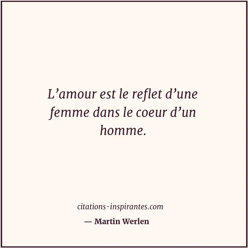 Citation de Martin Werlen