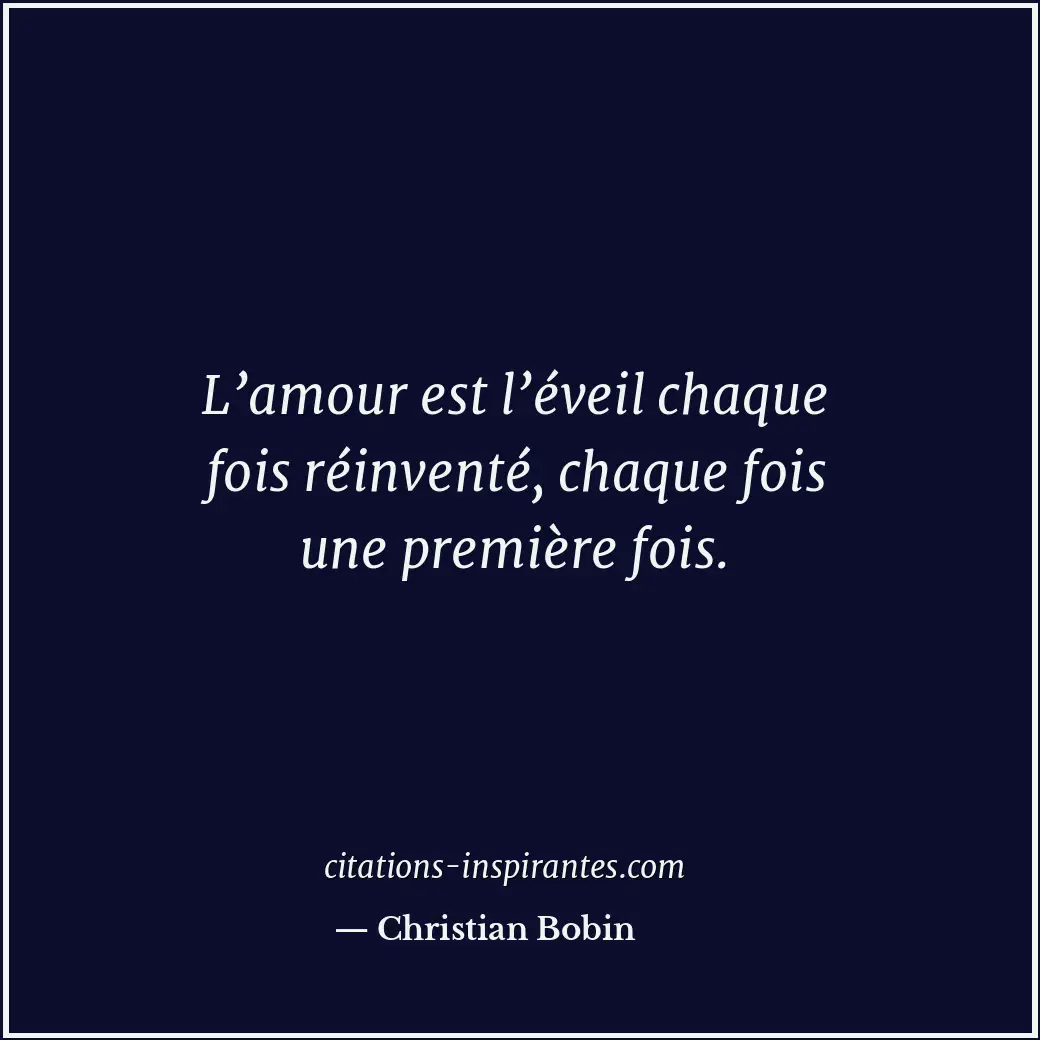 Citation de Christian Bobin
