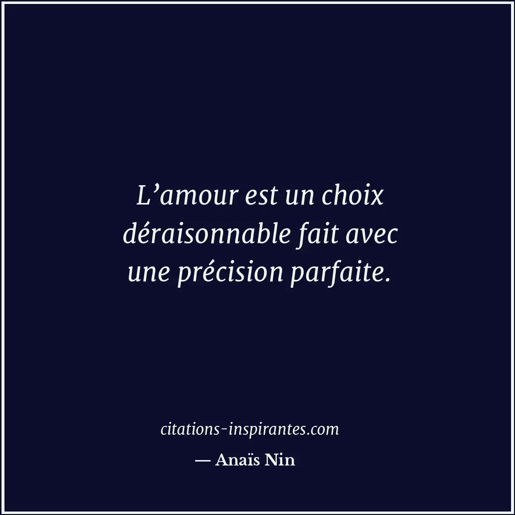 Citation de Anaïs Nin
