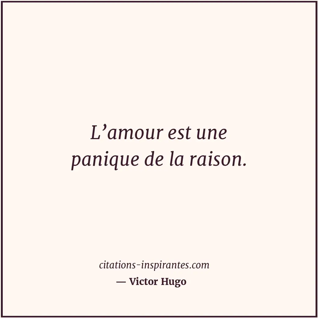 Citation de Victor Hugo