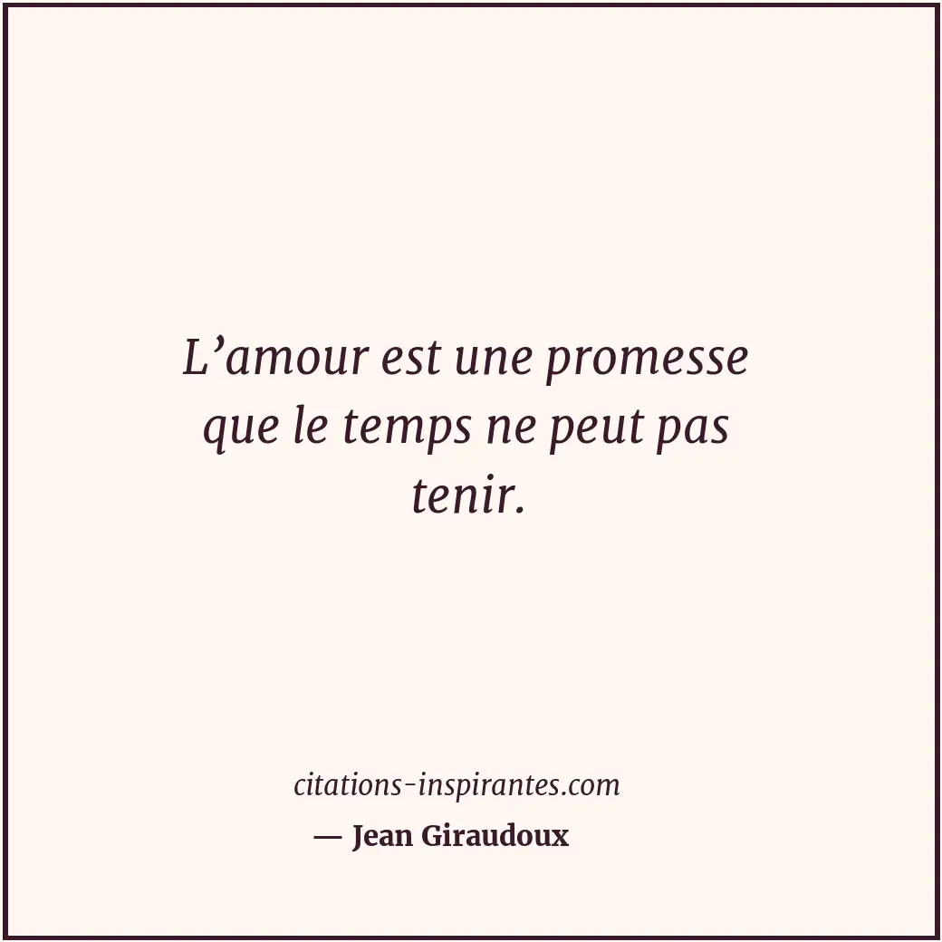 Citation de Jean Giraudoux