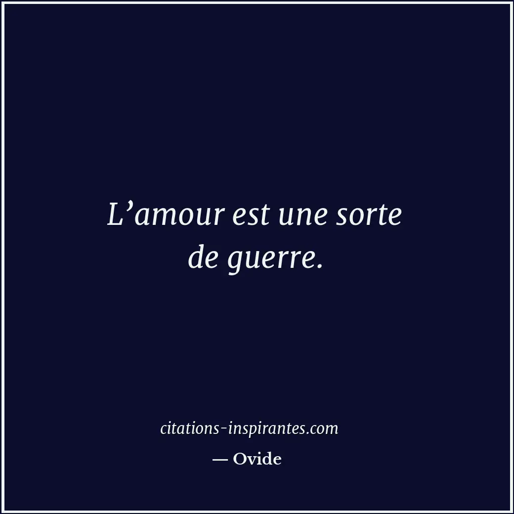 Citation de Ovide
