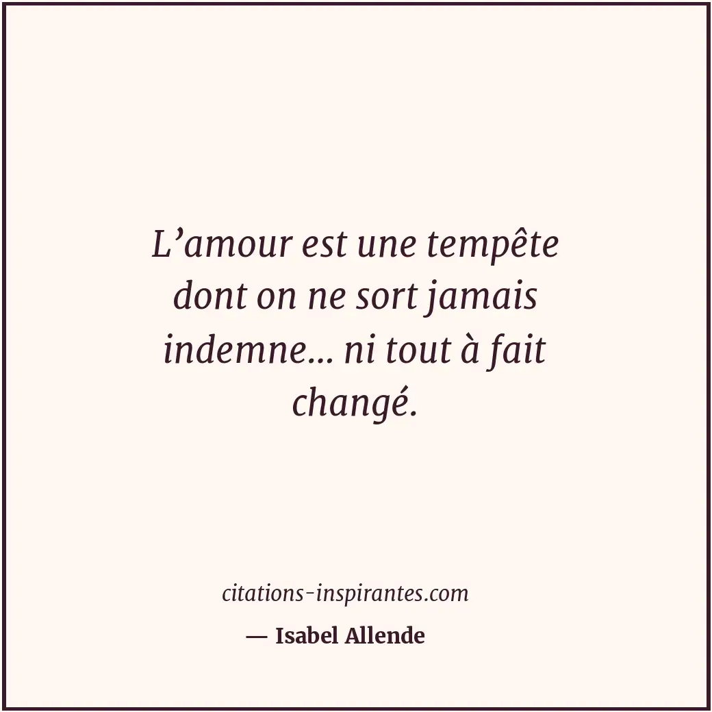 Citation de Isabel Allende