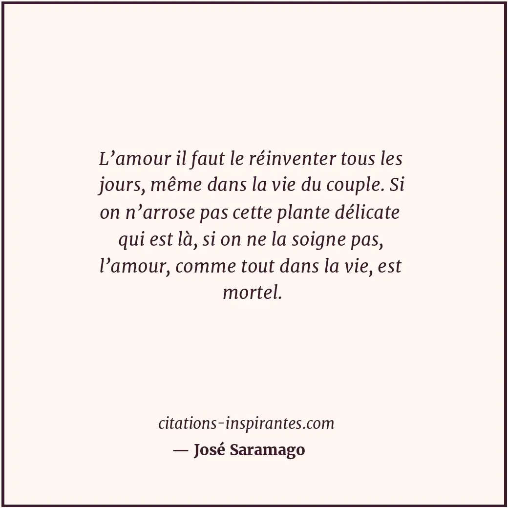 Citation de José Saramago