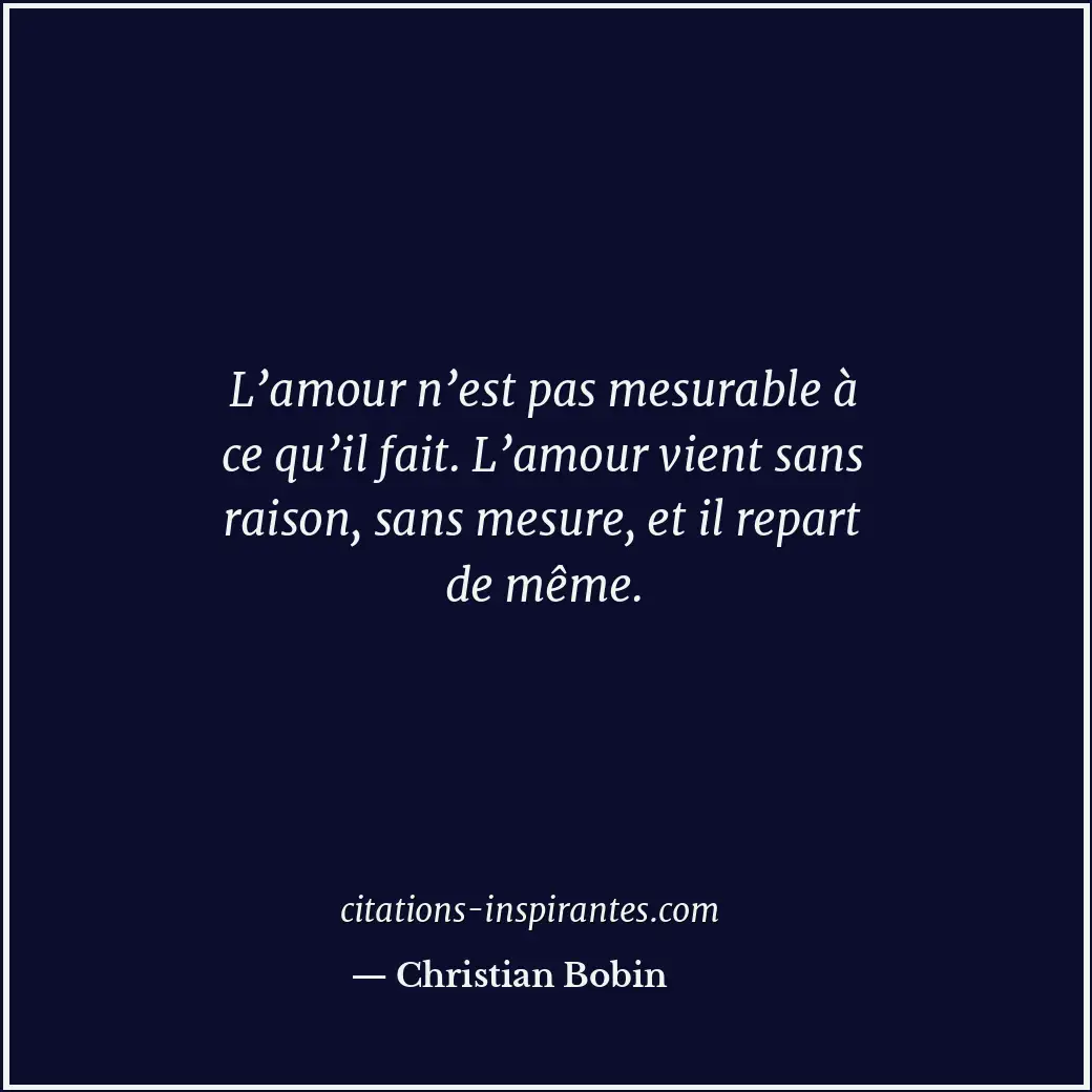 Citation de Christian Bobin
