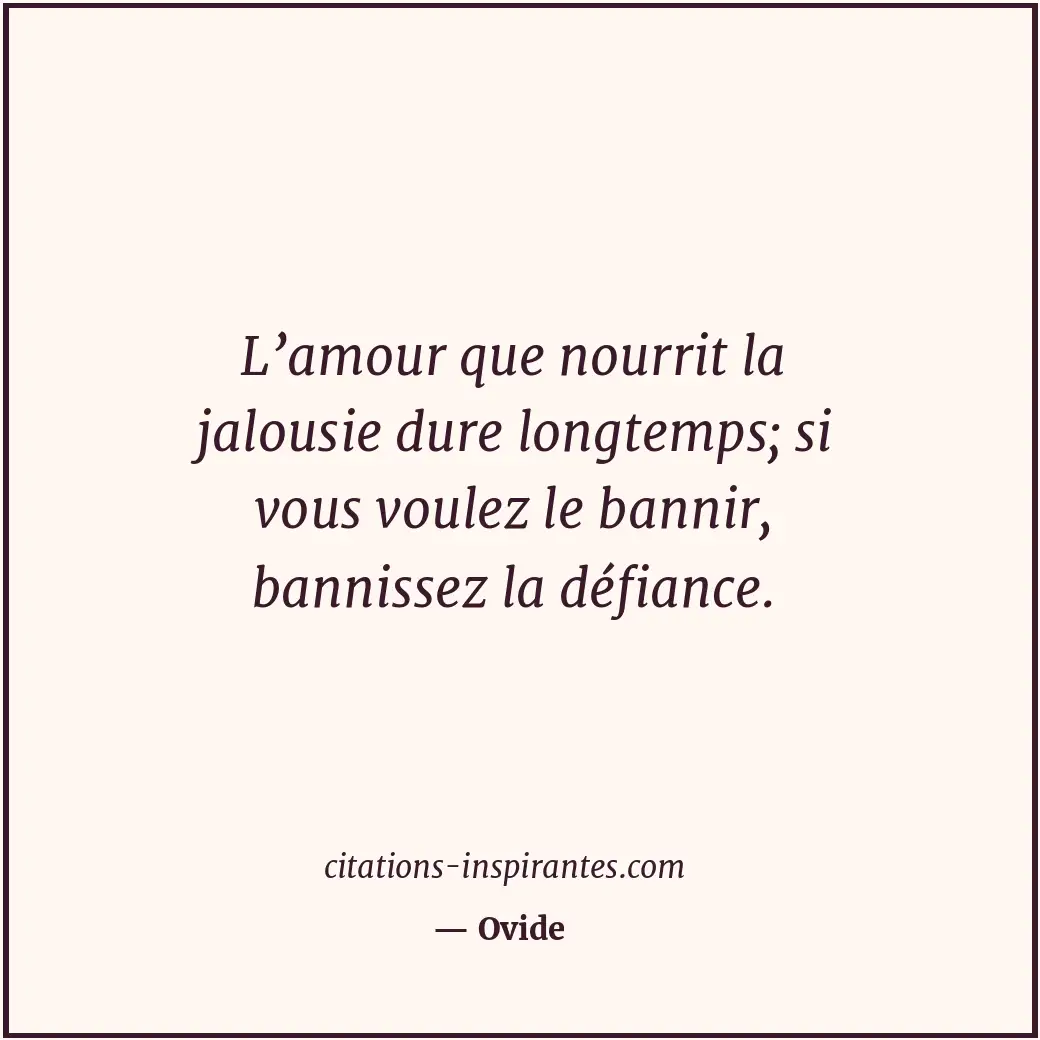 Citation de Ovide