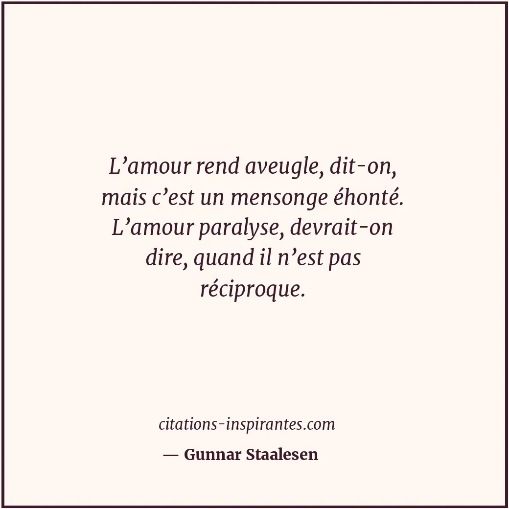 Citation de Gunnar Staalesen