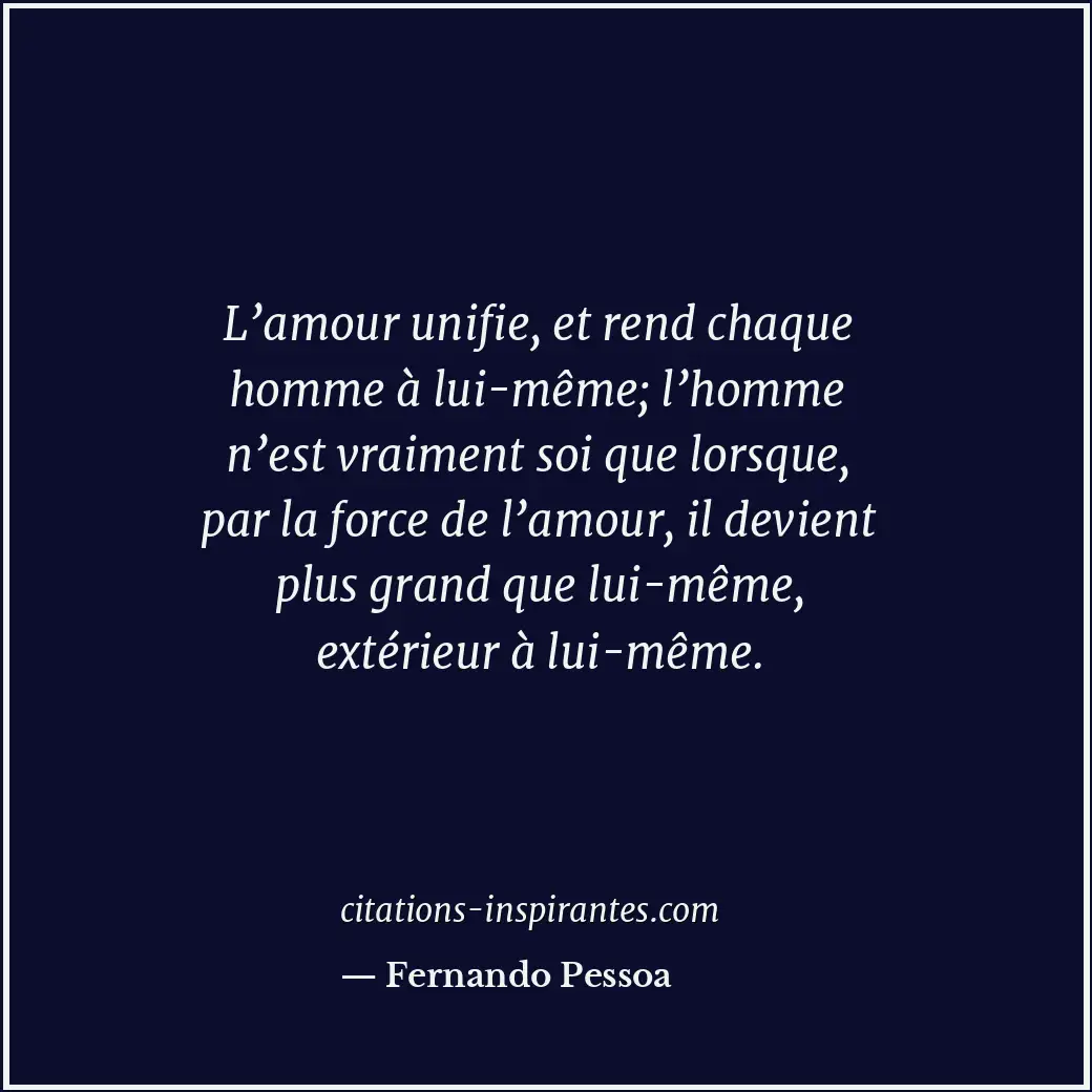 Citation de Fernando Pessoa