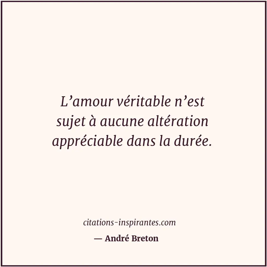 Citation de André Breton