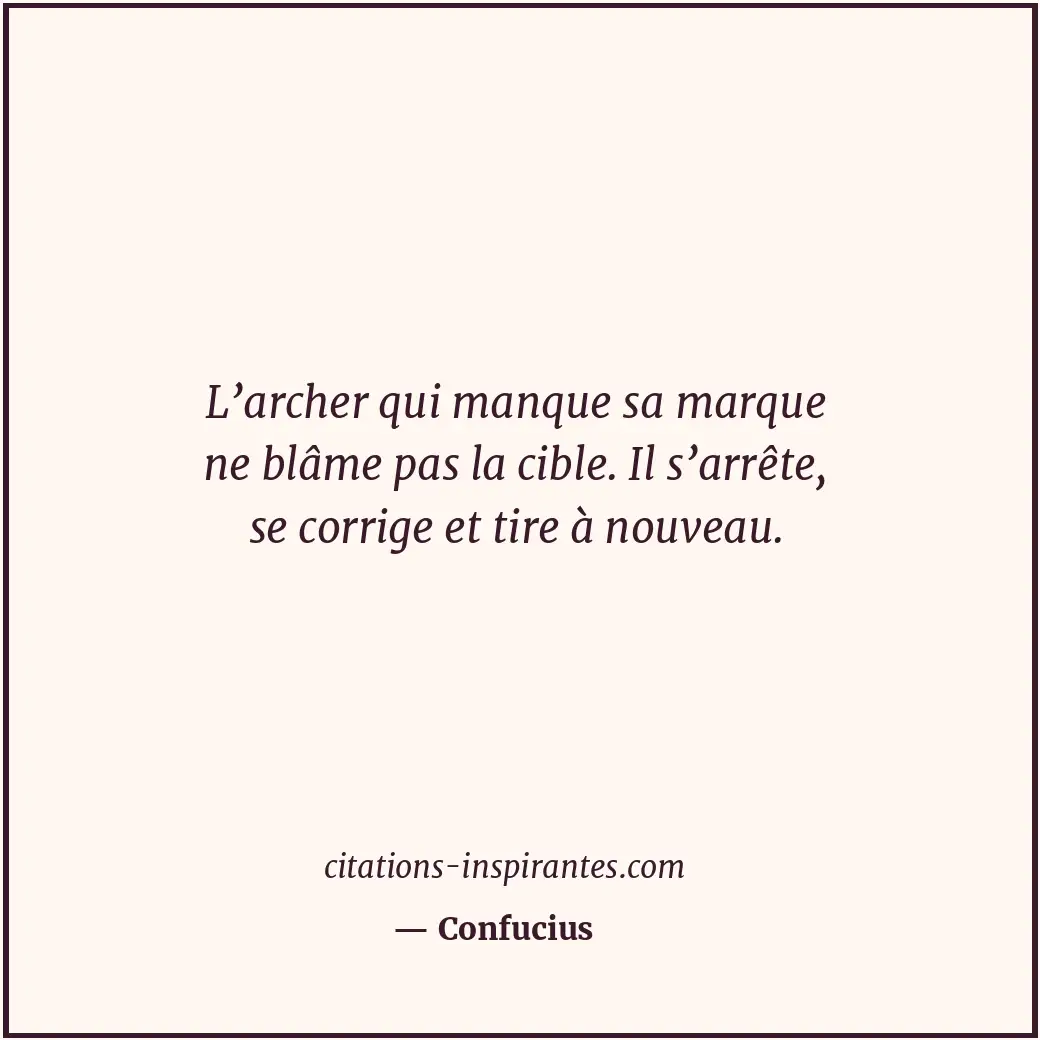Citation de Confucius