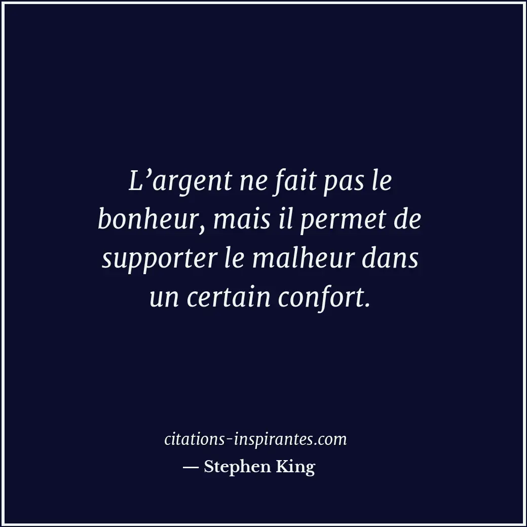 Citation de Stephen King