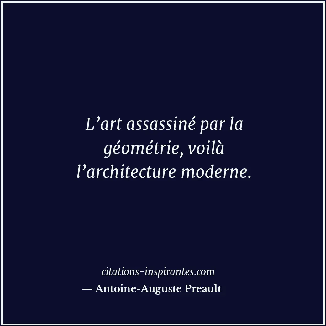 Citation de Antoine-Auguste Preault