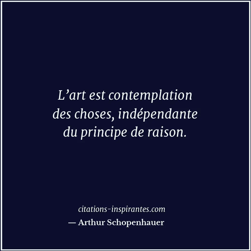 Citation de Arthur Schopenhauer