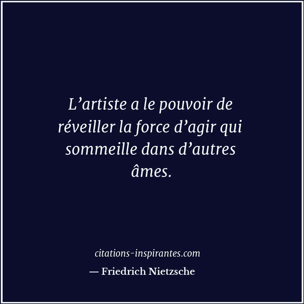 Citation de Friedrich Nietzsche