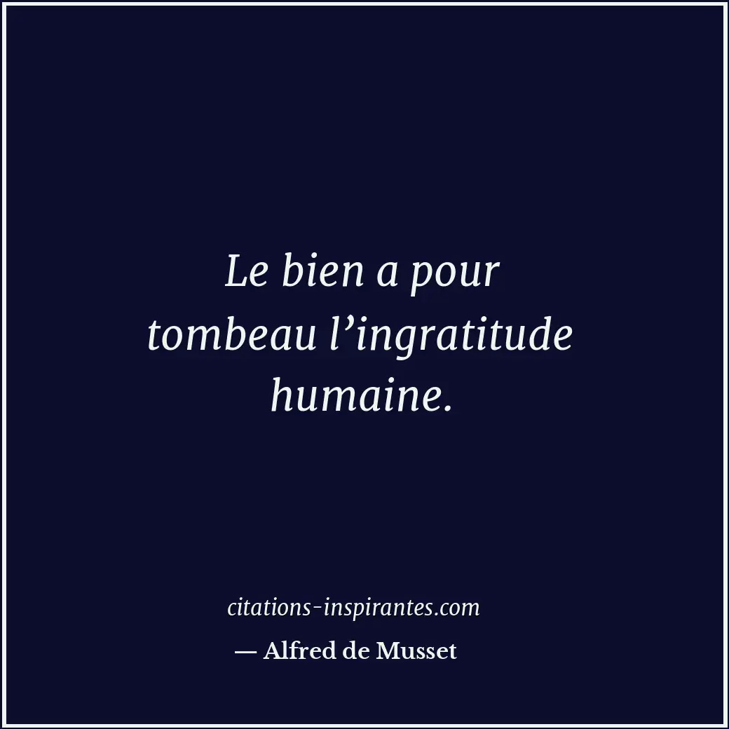 Citation de Alfred de Musset
