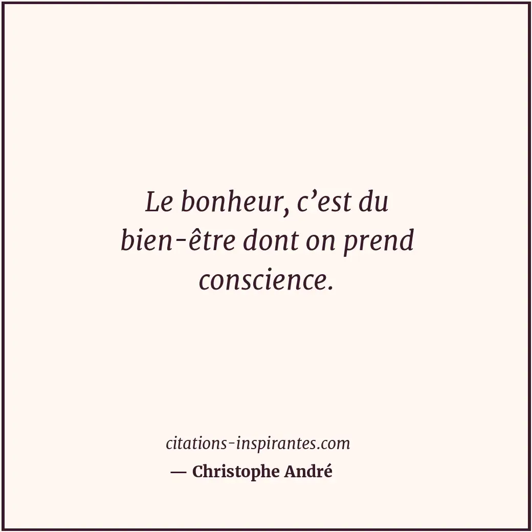 Citation de Christophe André