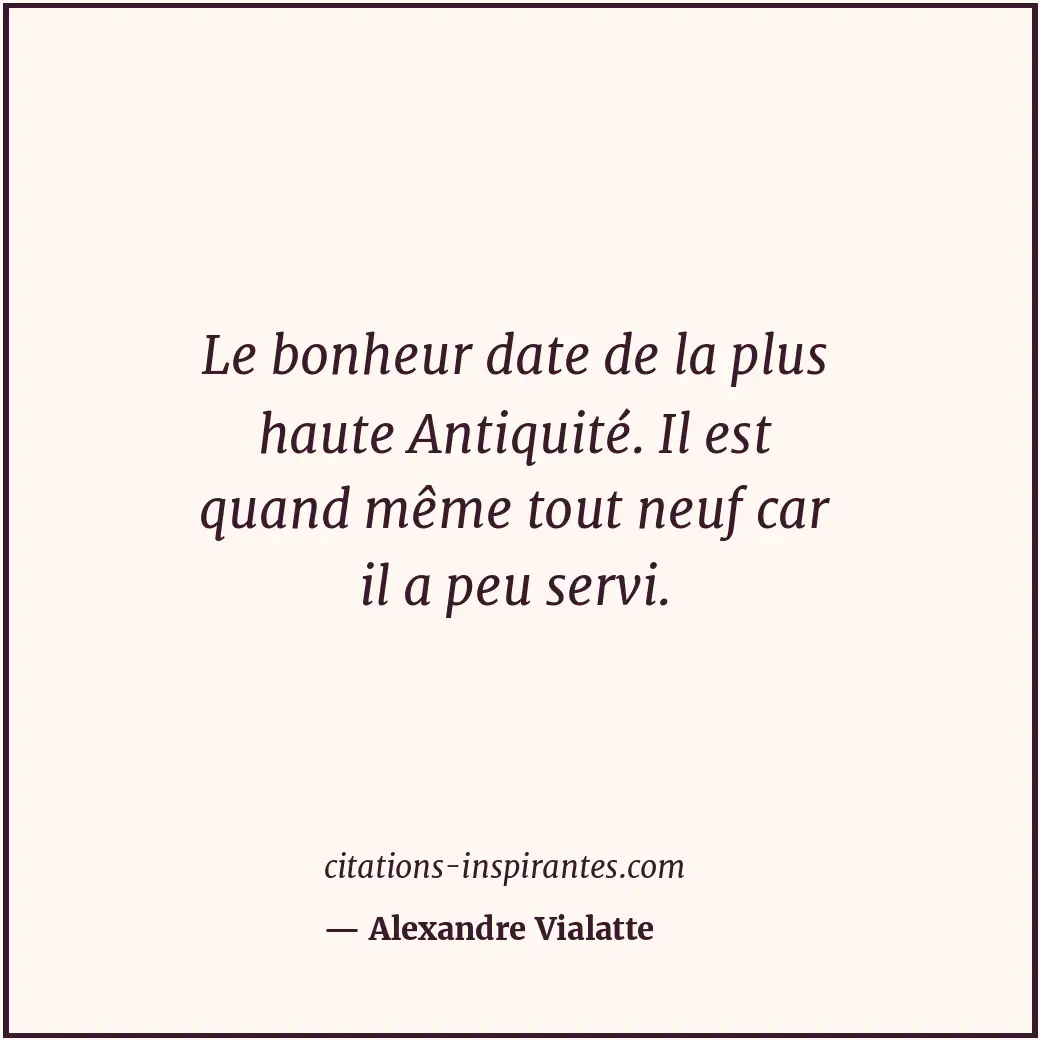 Citation de Alexandre Vialatte