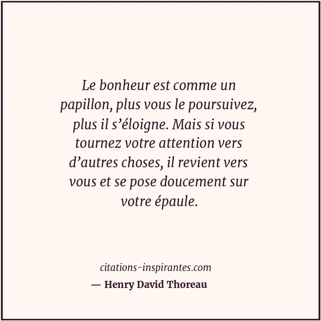 Citation de Henry David Thoreau