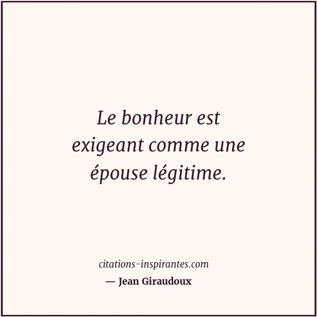 Citation de Jean Giraudoux