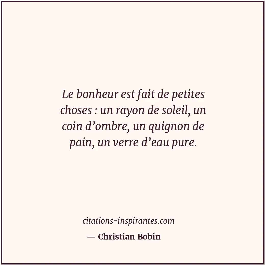 Citation de Christian Bobin