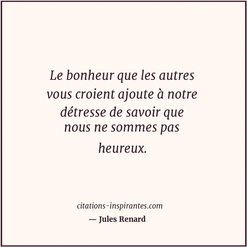 Citation de Jules Renard