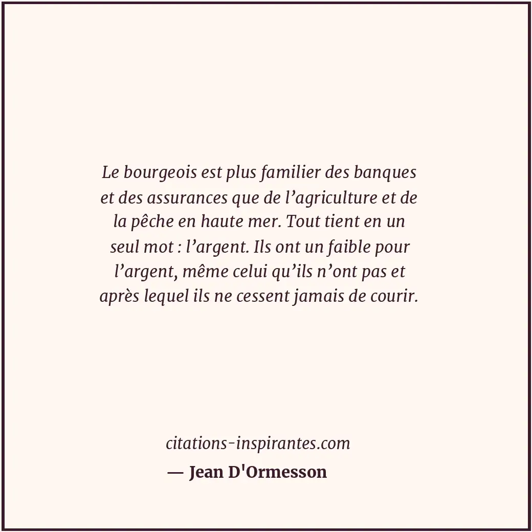 Citation de Jean D'Ormesson