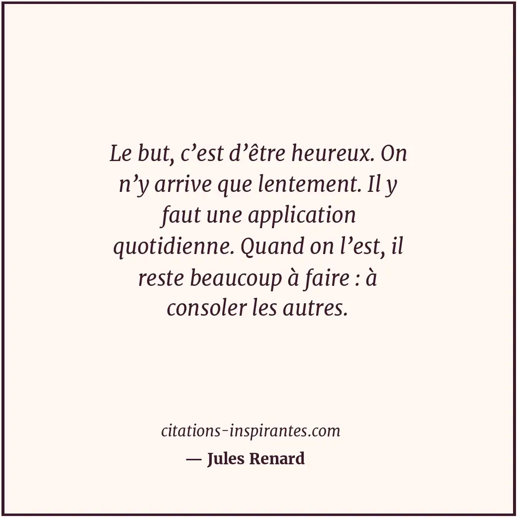 Citation de Jules Renard