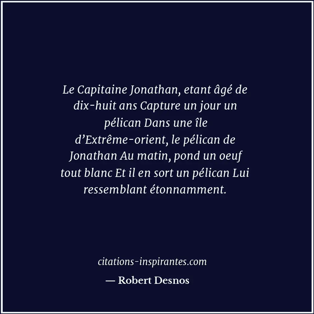 Citation de Robert Desnos