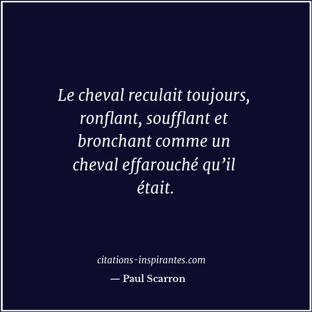 Citation de Paul Scarron