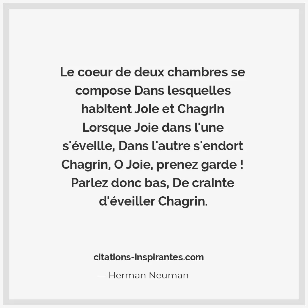 Citation de Herman Neuman
