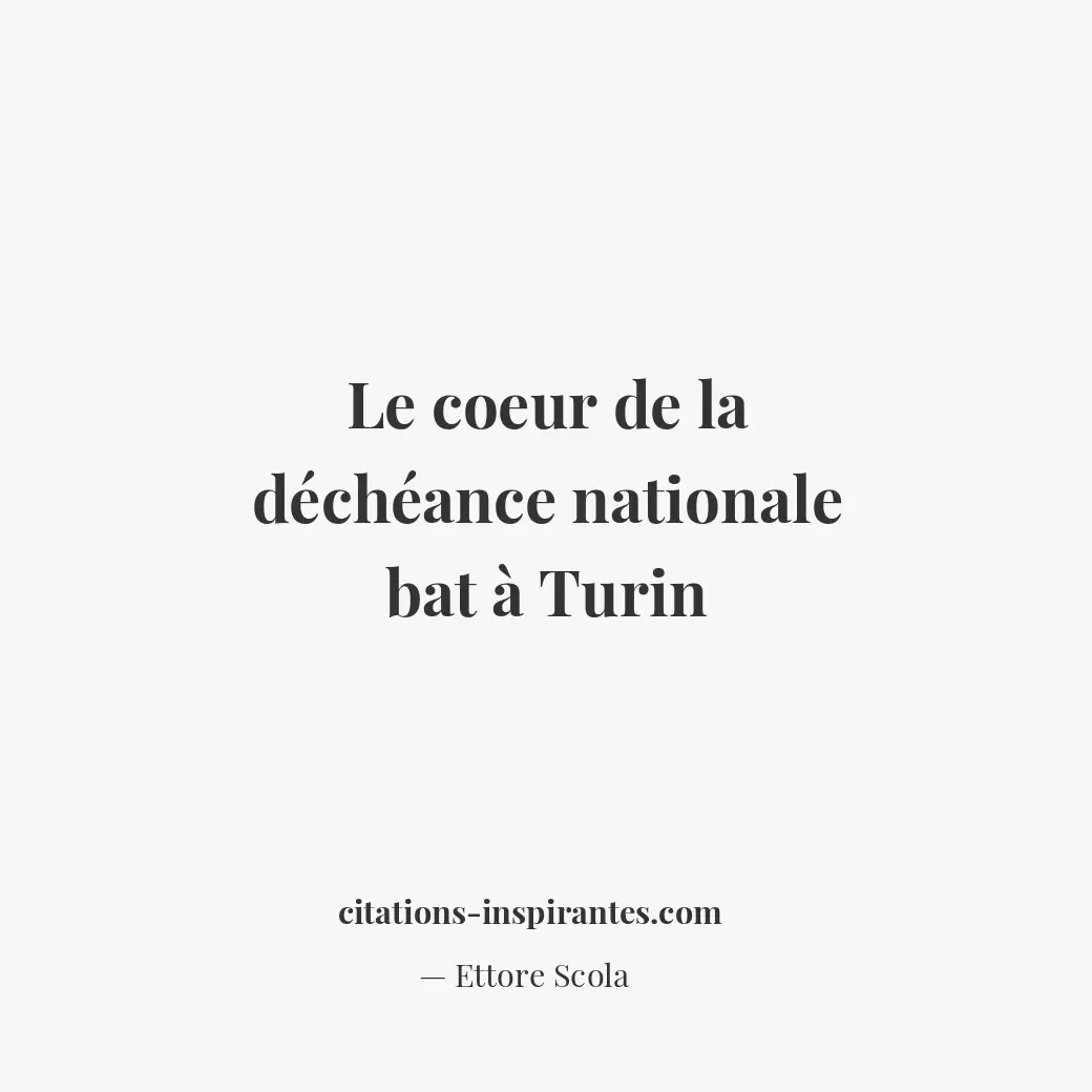 Citation de Ettore Scola