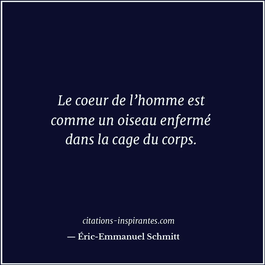 Citation de Éric-Emmanuel Schmitt