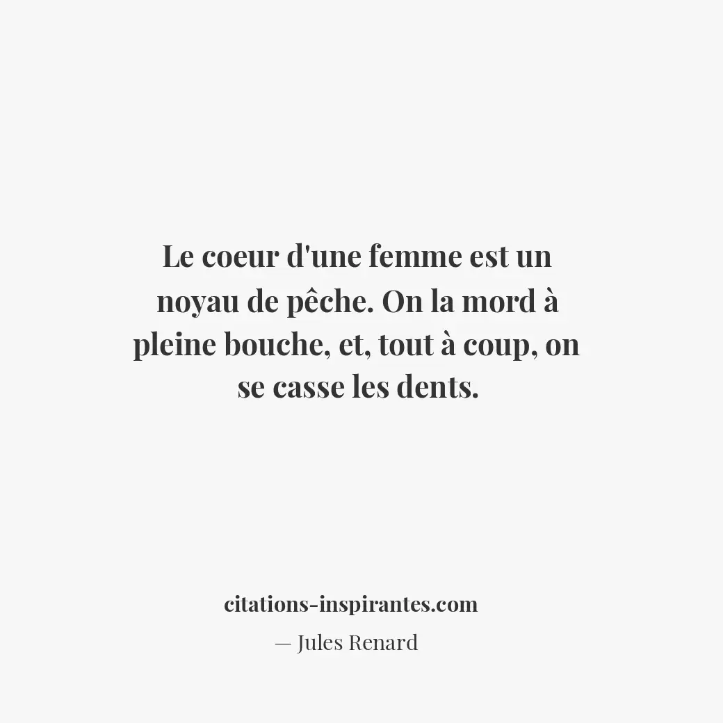 Citation de Jules Renard