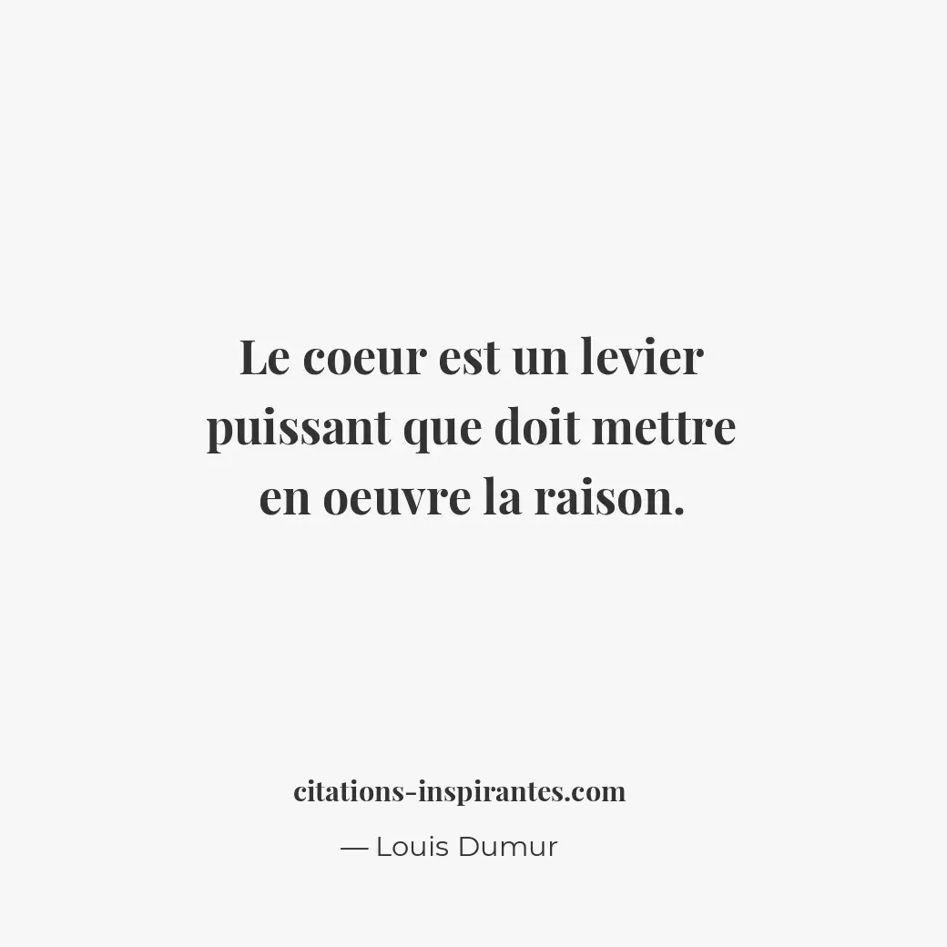 Citation de Louis Dumur