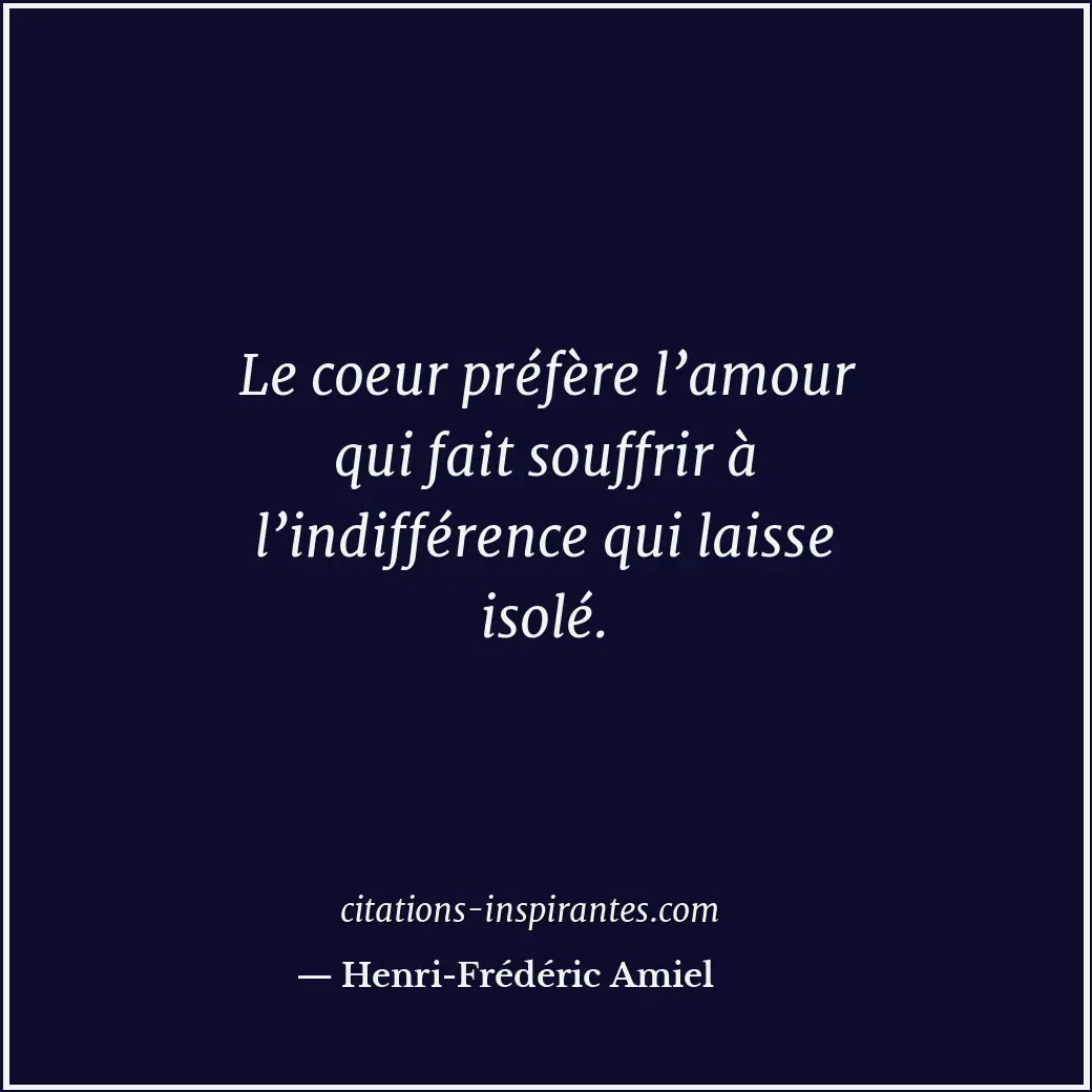 Citation de Henri-Frédéric Amiel