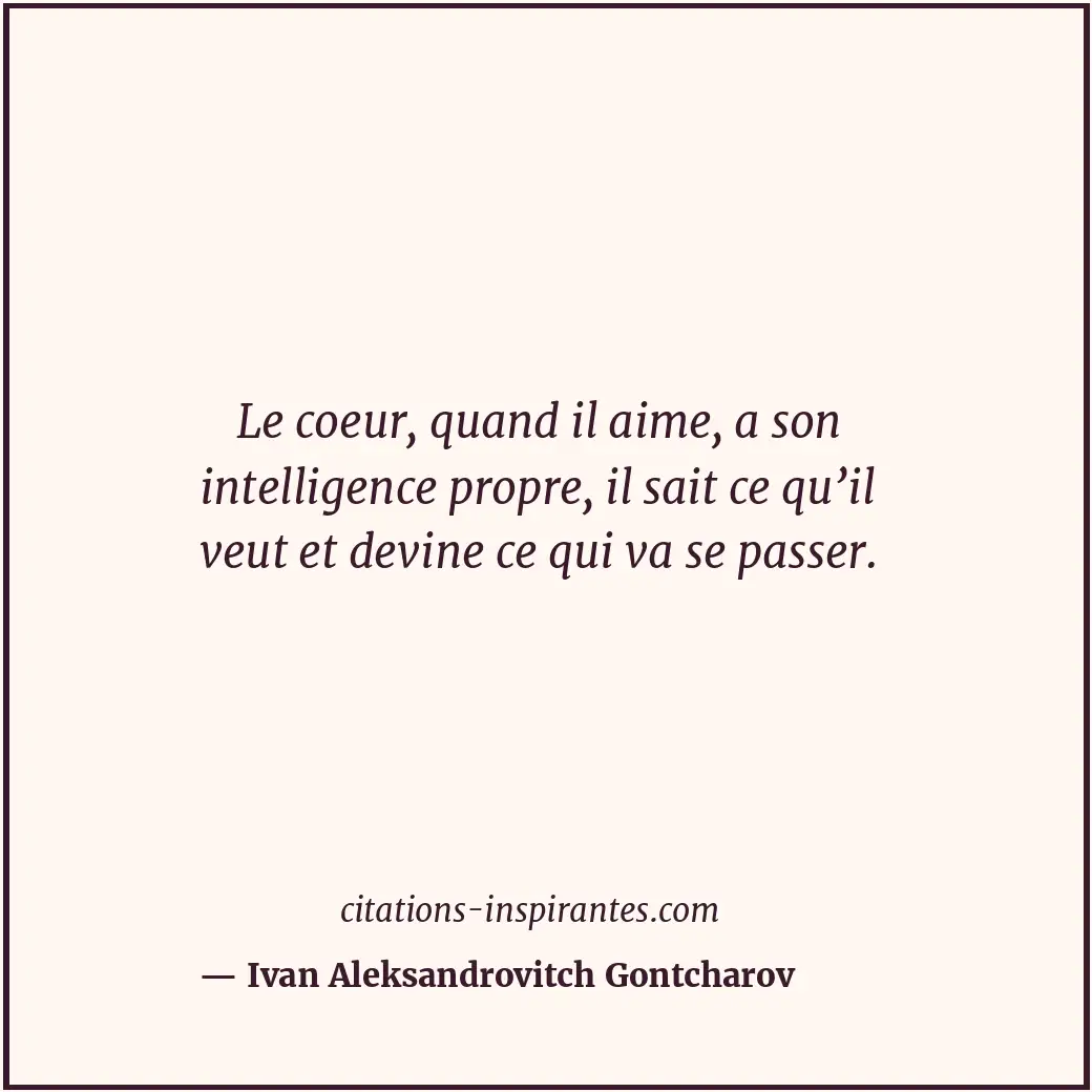 Citation de Ivan Aleksandrovitch Gontcharov