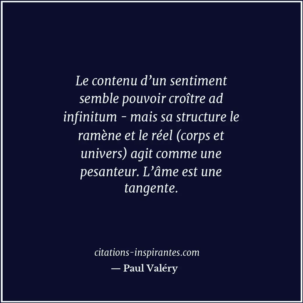 Citation de Paul Valéry