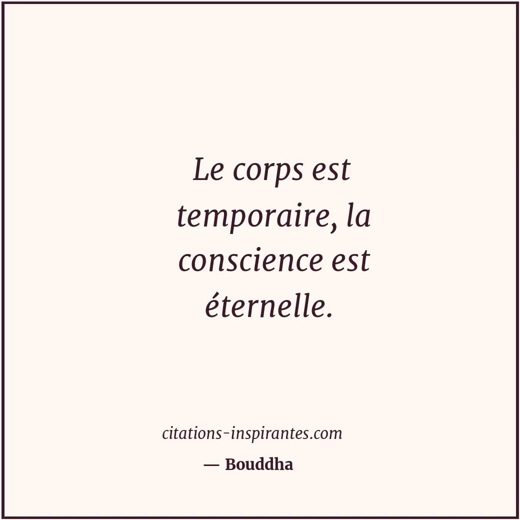 Citation de Bouddha