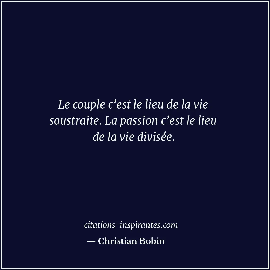 Citation de Christian Bobin
