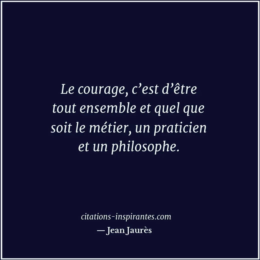 Citation de Jean Jaurès