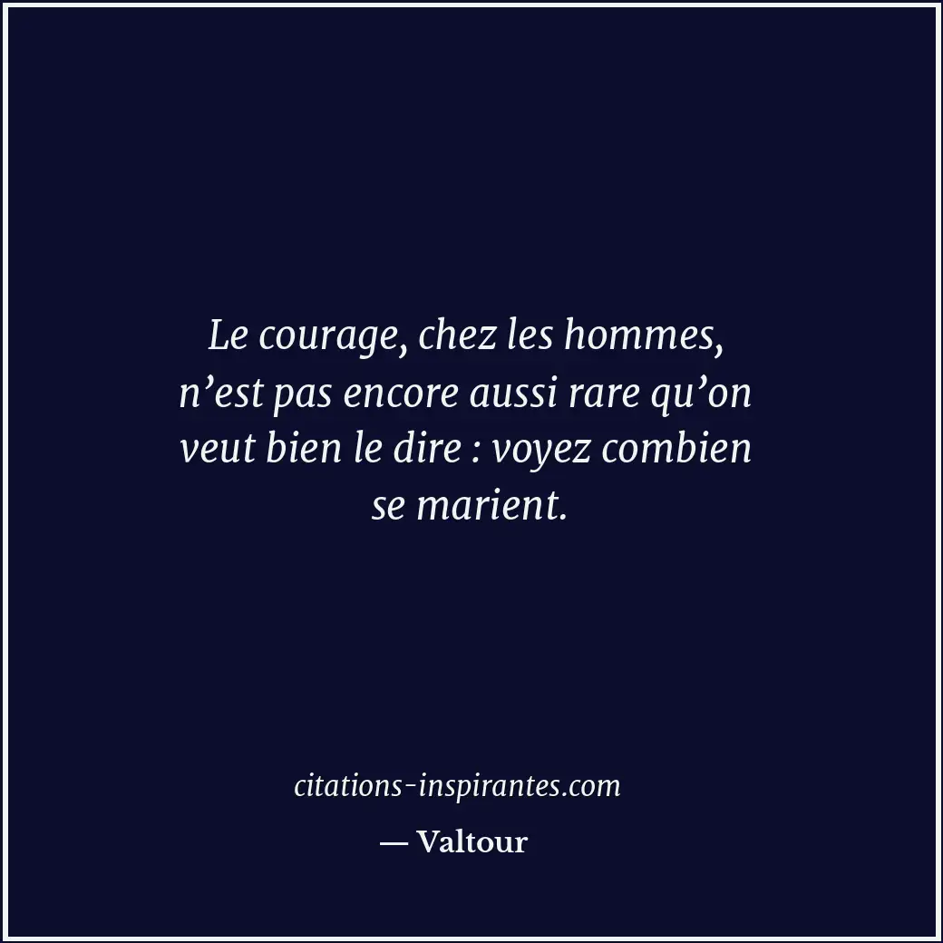 Citation de Valtour