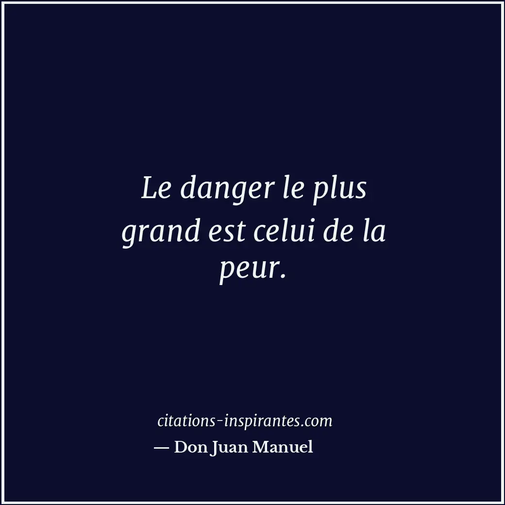 Citation de Don Juan Manuel