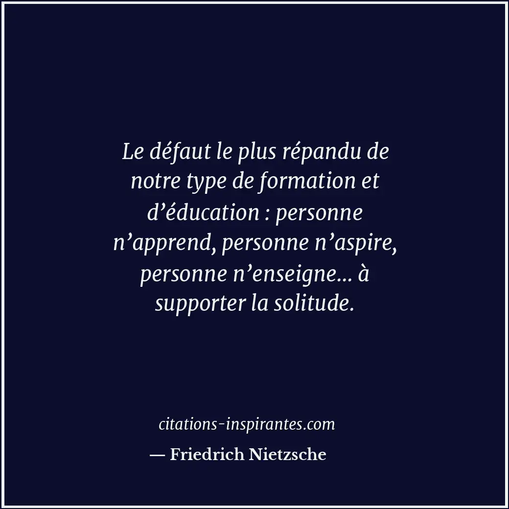 Citation de Friedrich Nietzsche