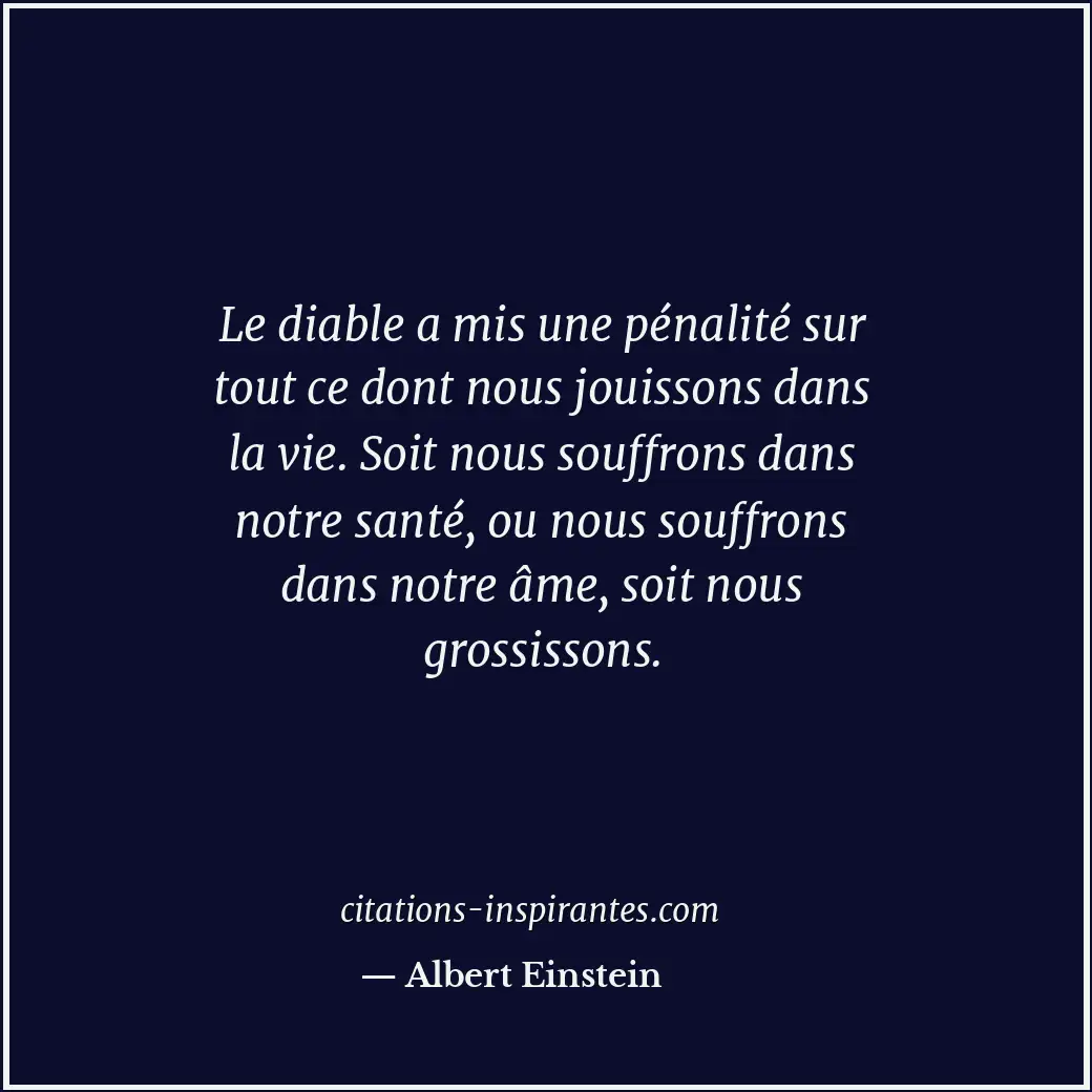 Citation de Albert Einstein