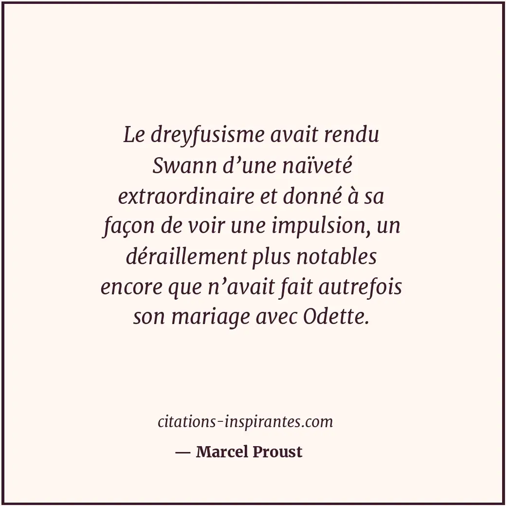 Citation de Marcel Proust