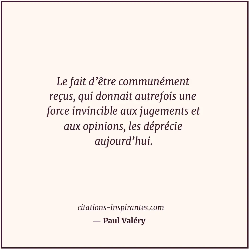 Citation de Paul Valéry