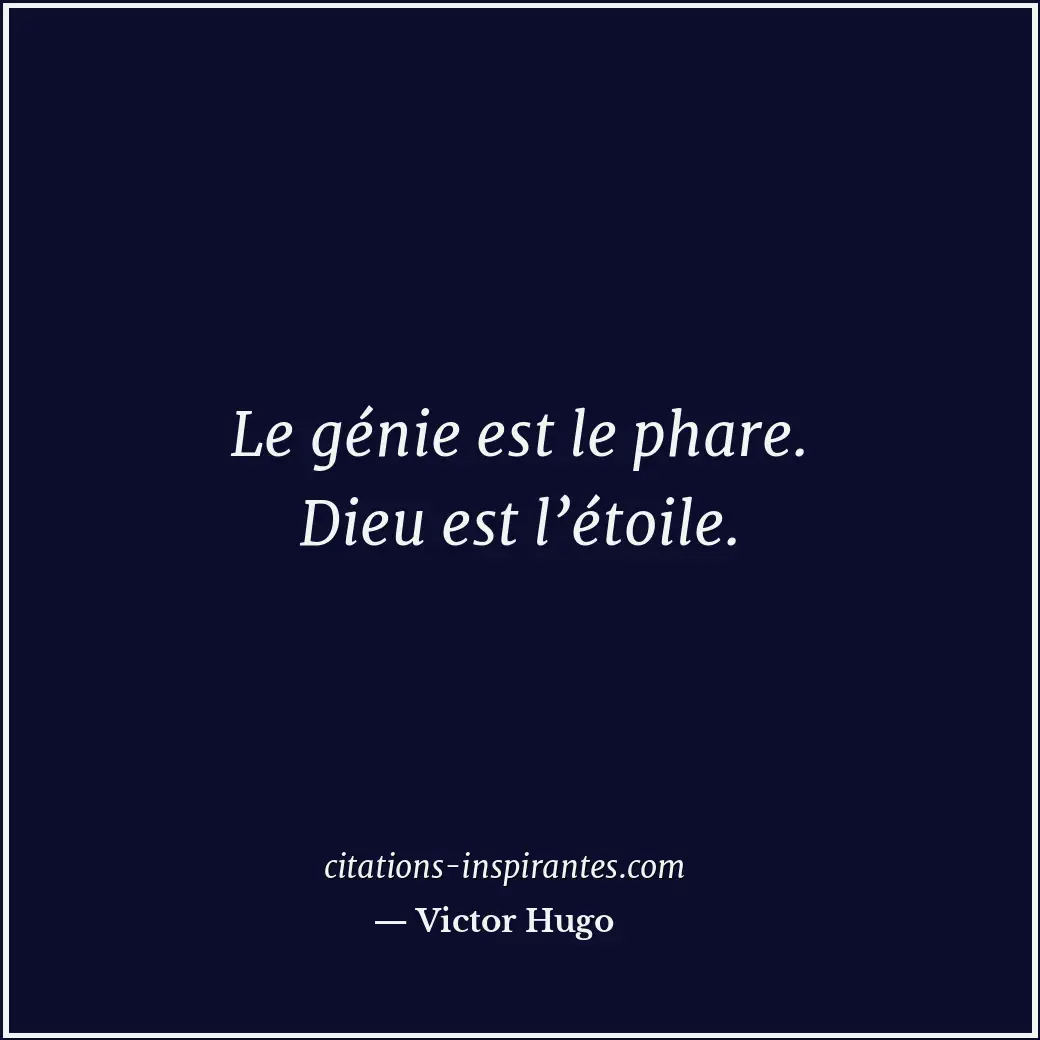 Citation de Victor Hugo